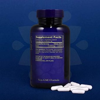 kansha alchemy biotin 10,000 mcg hair growth booster vitamins for longer, stronger, healthier hair & nail, 90 caps (3 month supply) health & household