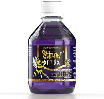 stinger detox the buzz 5x strength grape 8 fl oz