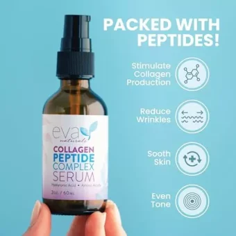 peptide complex serum by eva naturals (2 oz)