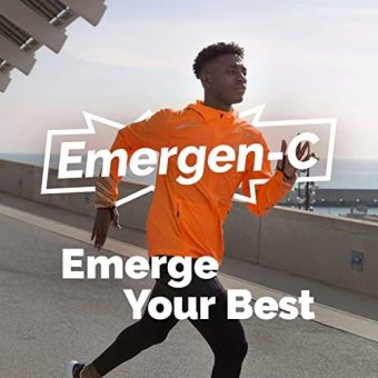 emergen c immune+ vitamin c 1000mg (18 count, elderberry) dietary supplement fizzy drink mix powder packets