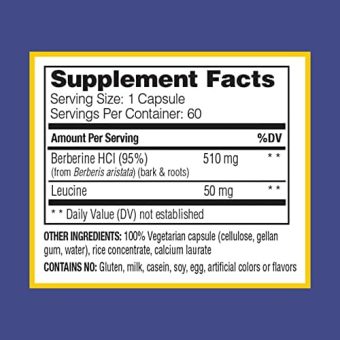 enzymedica berberine (60 capsules)