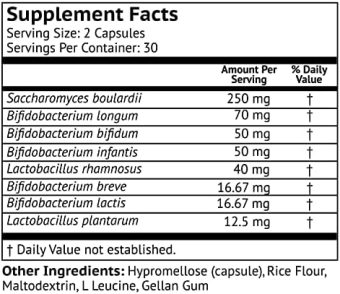 vitamonk low histamine probiotics fight histamine intolerance and support balanced gut health histamine free probiotic for those seeking health improvements with histamine control 60 capsules