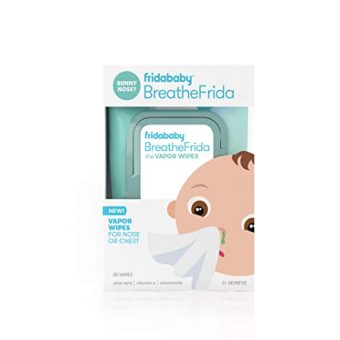 breathefrida vapor wipes for nose or chest by frida baby