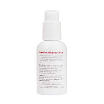 alpha skin care renewal serum concentrated with 14% glycolic aha