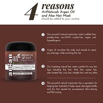 artnaturals argan oil hair mask is for both men and women