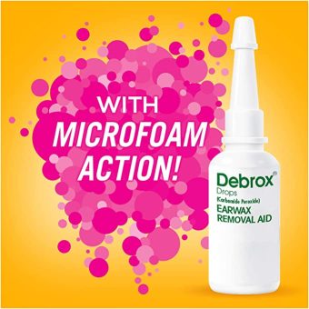 debrox earwax removal aid, 0.5 oz earwax removal drops