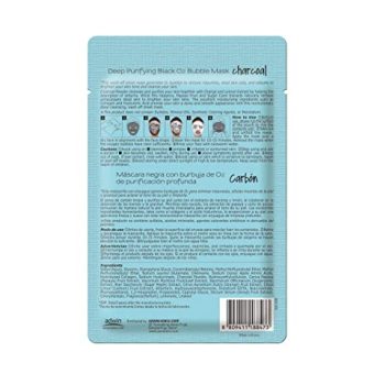 purederm charcoal facial mask skin care (10 pack)