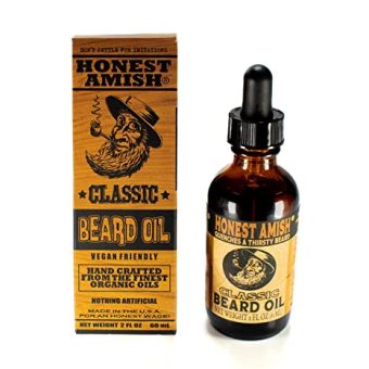 honest amish classic beard oil 2 ounce