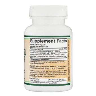 holixer holy basil extract