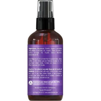 seven minerals relaxing leg magnesium spray 118ml