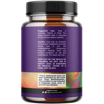 natures craft magnesium glycinate 400mg supplement – sleep, immune support, bone health, and muscle recovery – 90 capsules