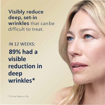 roc retinol correxion deep wrinkle facial serum, anti wrinkle treatment made with retinol, 1 fl. oz