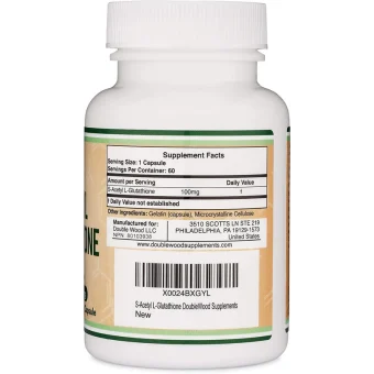 s acetyl l glutathione double wood supplement