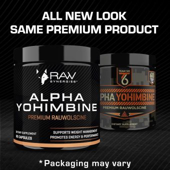 team six supplements alpha yohimbine vegan capsules 60