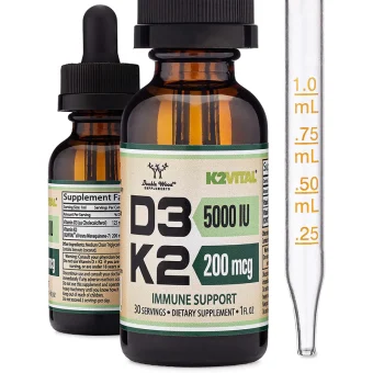 vitamin d3 + k2 liquid drops double wood supplements