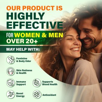 benevolent nourishment alcohol and gluten free natural, potent, minty taste altitude sickness chlorophyll liquid drops internal deodorant