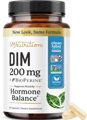 smnutrition dim supplement bioperine, 200mg
