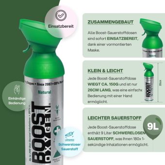 boost oxygen medium natural aroma 5 liter canister